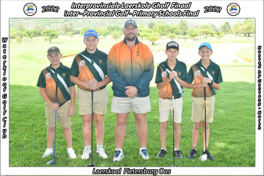 Pietersburg Oos Laerskool 2022 Mathew Newman Peter O'Reilly Jordan Viljoen Zjuan Muller