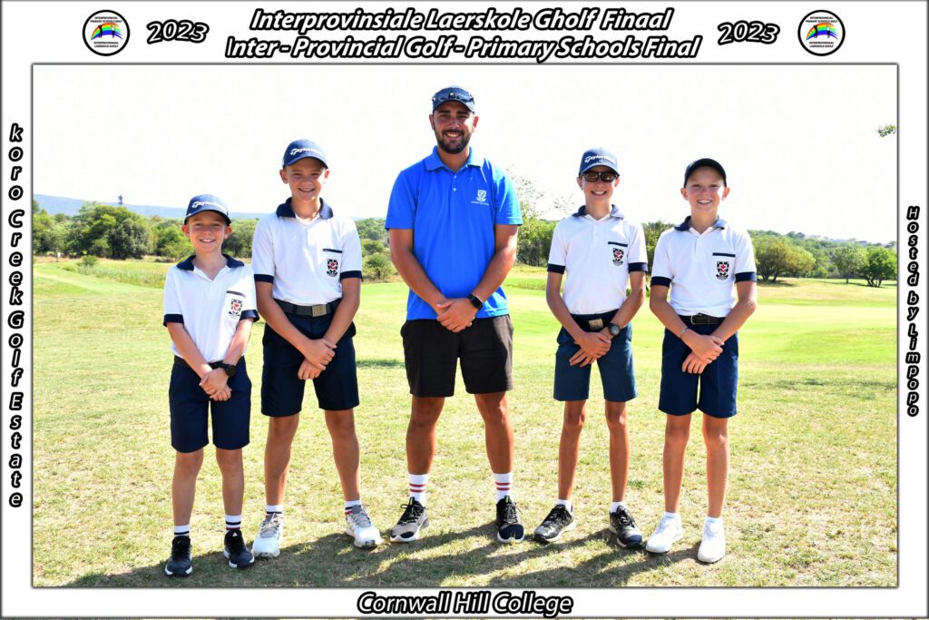 Cornwall Hill Primary School 2023 Gerrie Olivier Jacques Olivier Aiden Combrinck