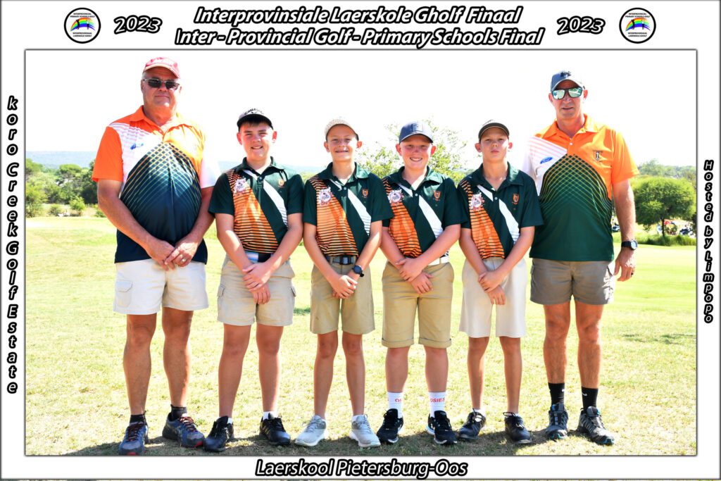 Pietersburg Oos Laerskool Zjuan Muller Jordan Viljoen Matthew Newham Jaden Kilian