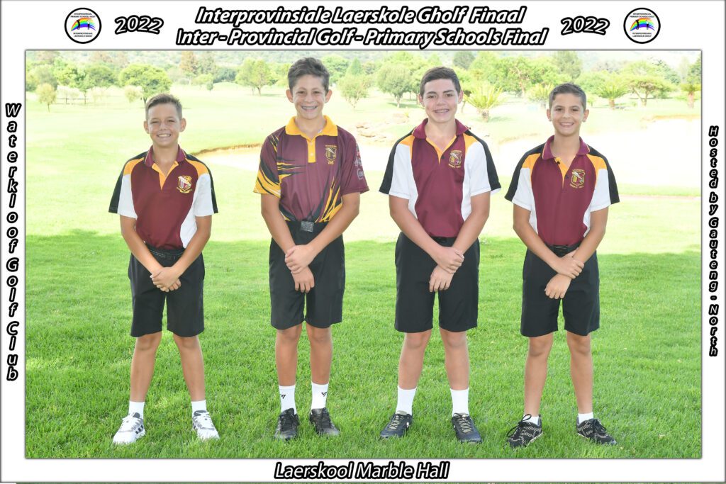 Marble Hall Laerskool 2022 Zander Fleischman Joe Ras Hannes Pretorius Costa Paissopoulos