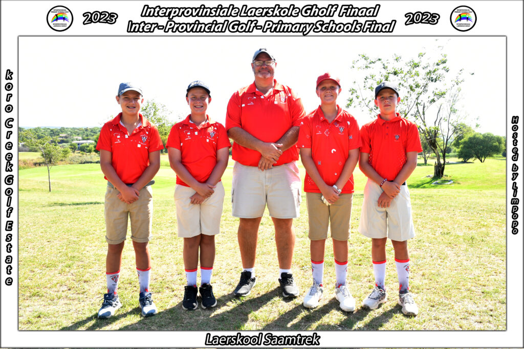 Saamtrek Laerskool 2023 Adriaan Hennop GJ Coetzer Ruben Van Der Merwe Dehan Van Der Merwe