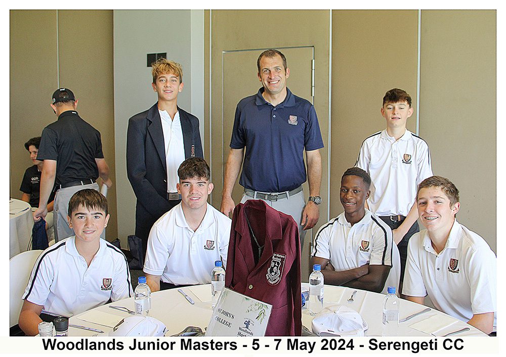 St Johns College 2024 Bryson Walker Callum van Bingsbergen Jakob Kullman Matthew Ireland Scott Bray Tino Munyurwa Derik Botha